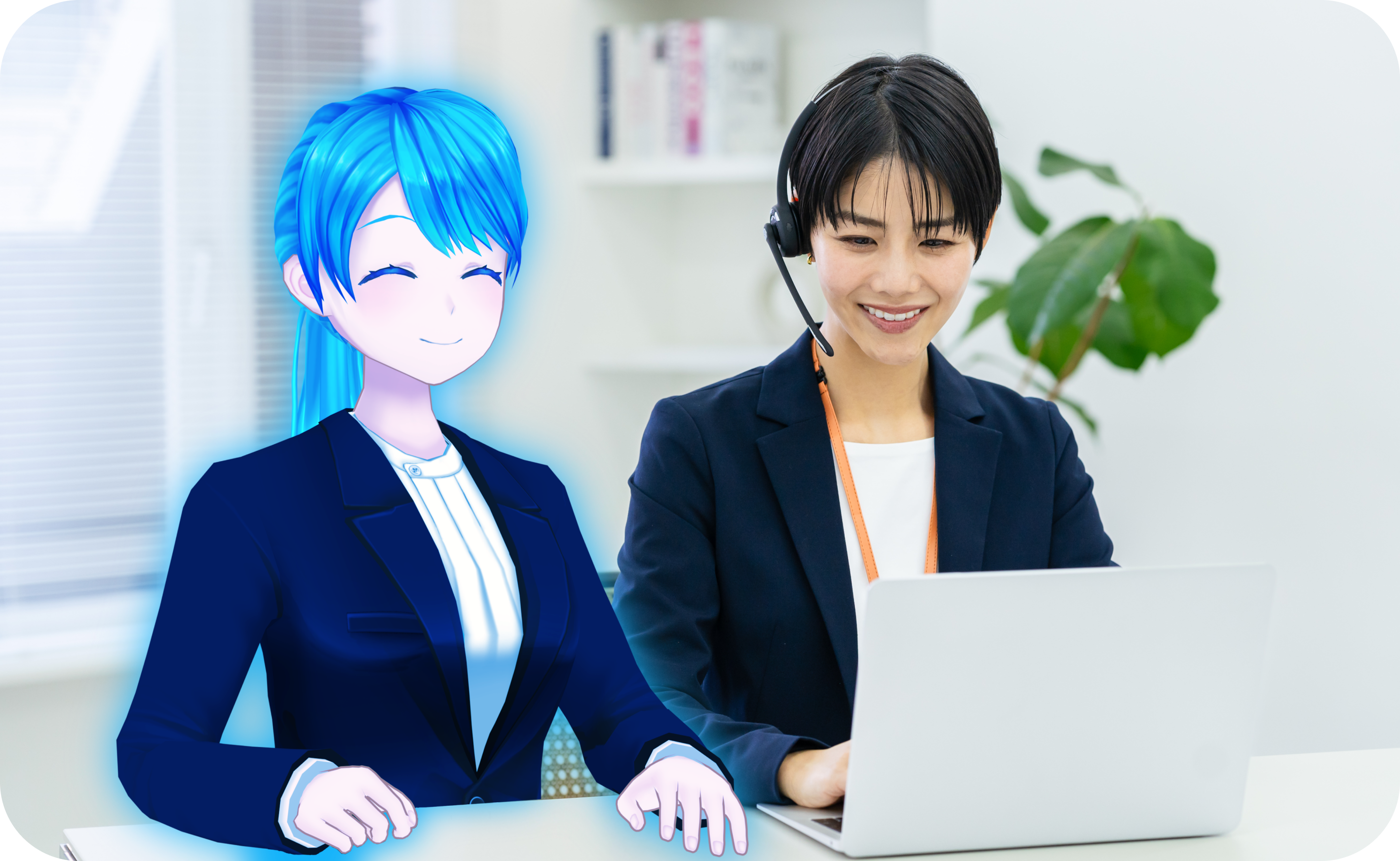 商業施設等の施設案内を自動化